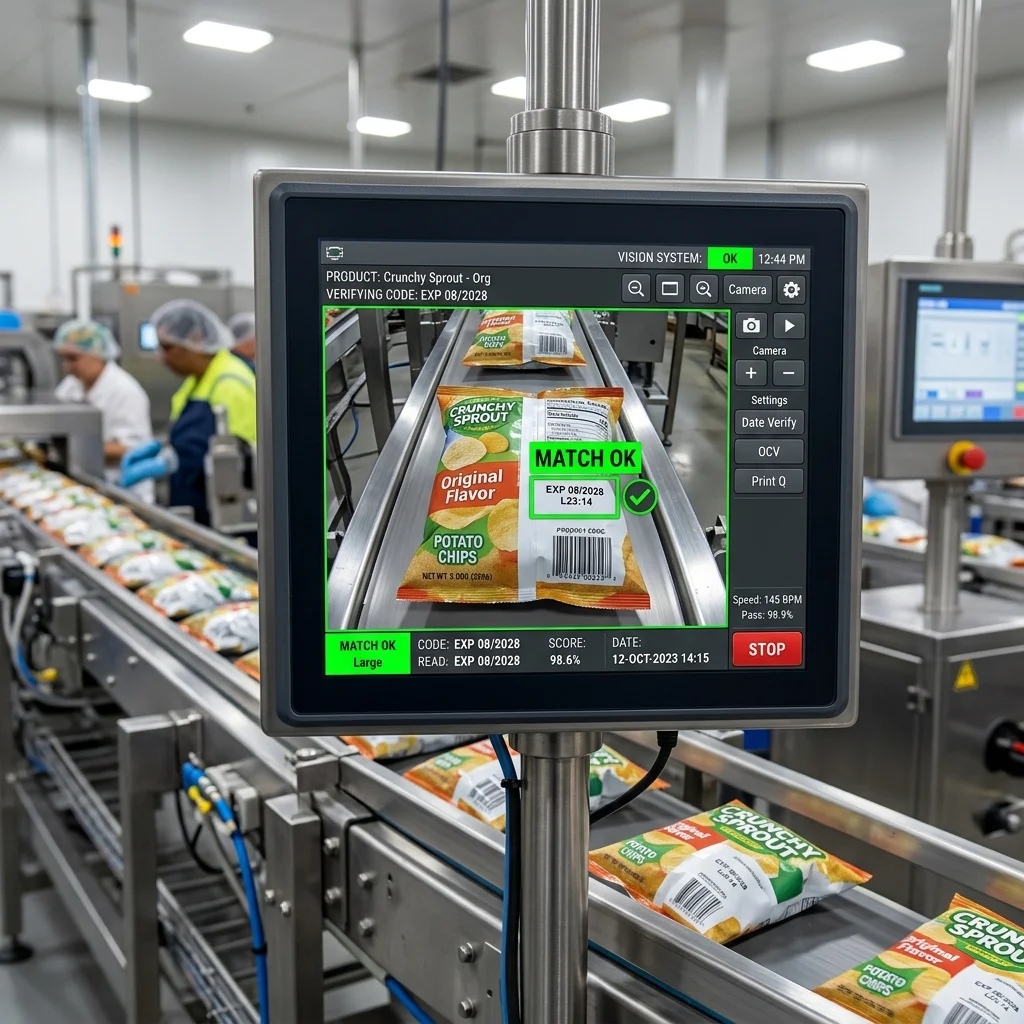 OCR AI untuk Verifikasi Label dan Tanggal Kadaluarsa Produk Makanan - Kalarra.ai Case Study Hero